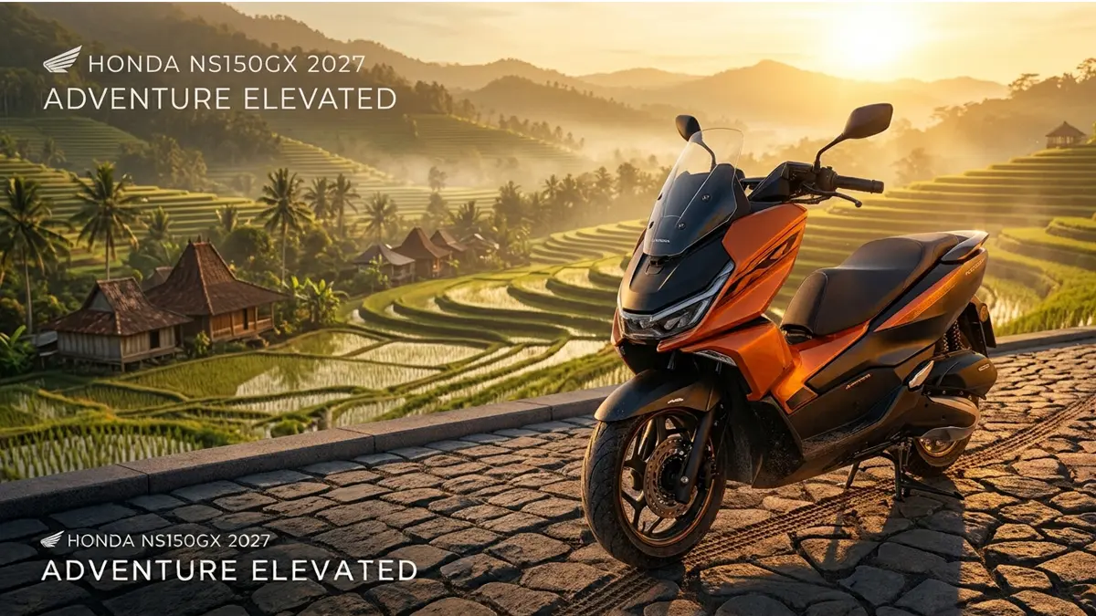 Honda NS150GX 2027, Motor Skutik Murah Berteknologi Mobil dan Model Full Color, Cocok Buat Turing (GRAFIS FALAKH)