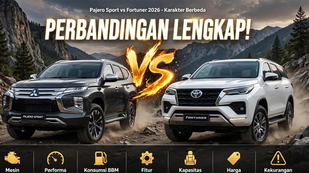 Pajero Sport vs Fortuner 2026