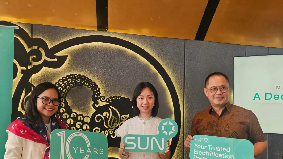 1 Dekade Transformasi SUN Energy, Dari Panel Surya Kini Garap Elektrifikasi Industri