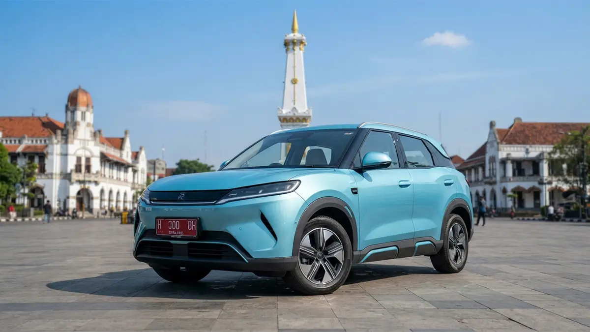 Mobil  BYD Yuan UP 2027 (Atto 2) Rilis dengan Baterai Baru, Kabin Lebih Mewah dan Murah Meriah
(GRAFIS: FALAKH/JAWA POS RADAR SEMARANG)