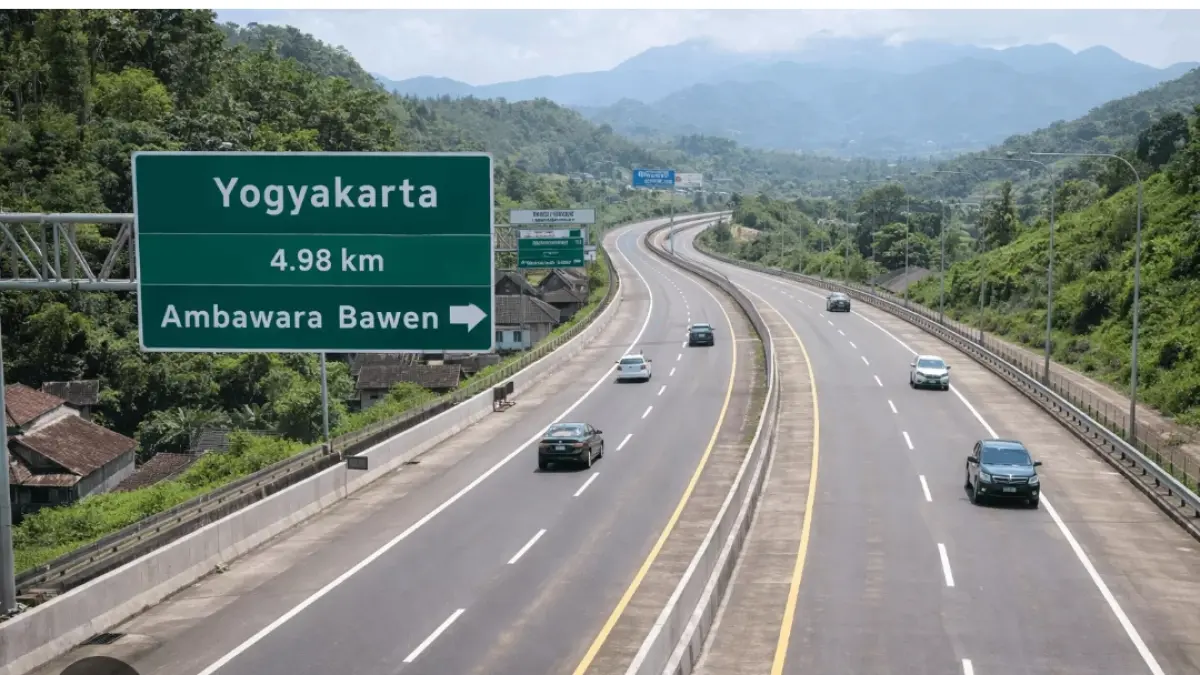 Ruas tol Jogja-Bawen seksi ditargetkan selesai 100 persen dan bisa beroperasi akhir tahun 2026 ini. (ist)