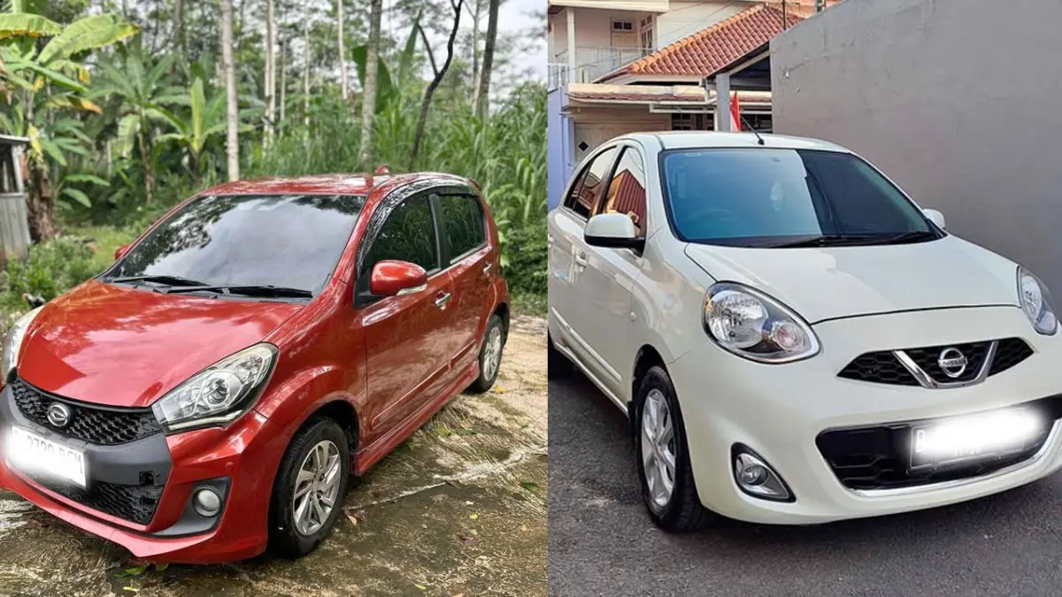 Cari mobil bekas Rp80 jutaan? Simak perbandingan Nissan March 2015 dan Daihatsu Sirion 2015