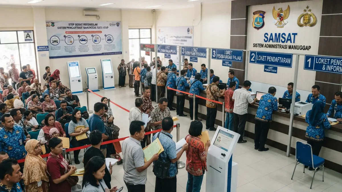 Gebrakan Besar Pemprov Jateng! Denda Pajak Kendaraan Diputihkan 100% dan Pajak Progresif Resmi Dihapus Total! (GRAFIS: FALAKH/JAWA POS RADAR SEMARANG)