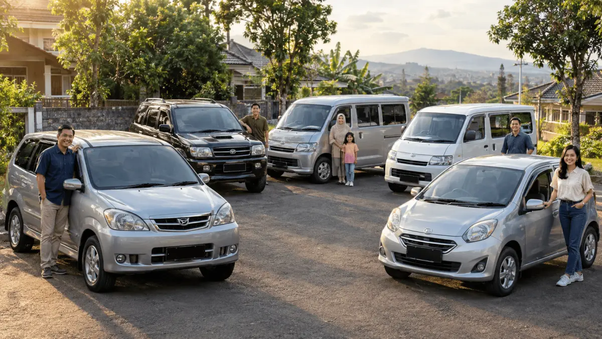 Ilustrasi : Harga terjangkau tapi irit dan tangguh, 5 mobil Daihatsu ini layak dilirik jika anda cari mobil keluarga tapi budget pas-pasan (ai/Sulistiono)