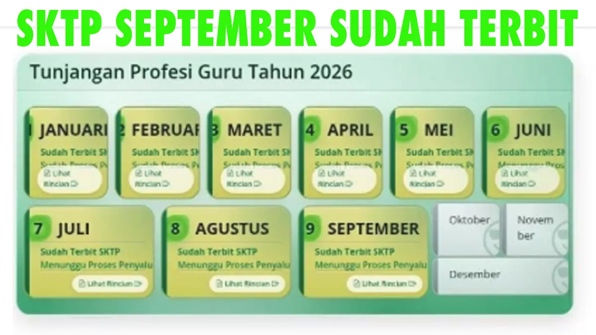 5 Solusi Jika Data Masih Tidak Terbit di Status Info GTK Hingga Batas Periode SKTP September 2026 Terbit
