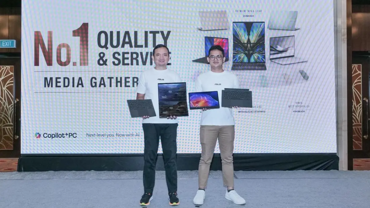 Head of Public Relations and Digital ASUS Indonesia Brama Setyadi.