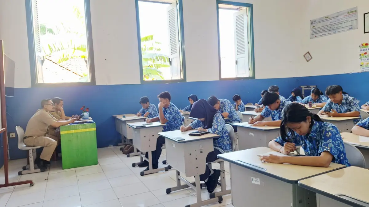 Suasana TKA di SMPN 2 Salatiga