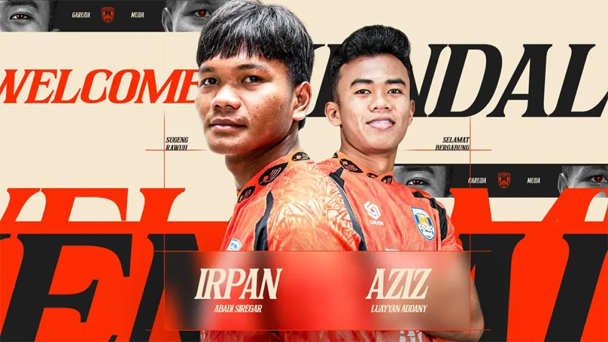 Aziz Luayyan dan Irpan Abadi Siregar Resmi ke Kendal Tornado FC