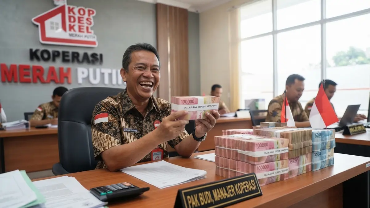 Gaji Manajer KopDes Merah Putih Resmi Cair dari APBN, Segini Nominalnya di Wilayah Anda!