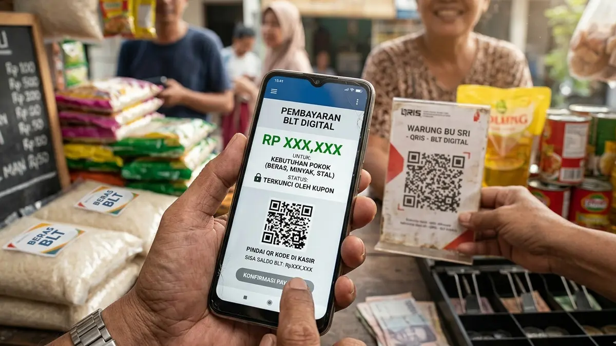 Jadwal Pencairan BLT Digital 50 Juta Rakyat Miskin Sistem Perlindungan Sosial/Perlinsos Langsung Dapat Saldo