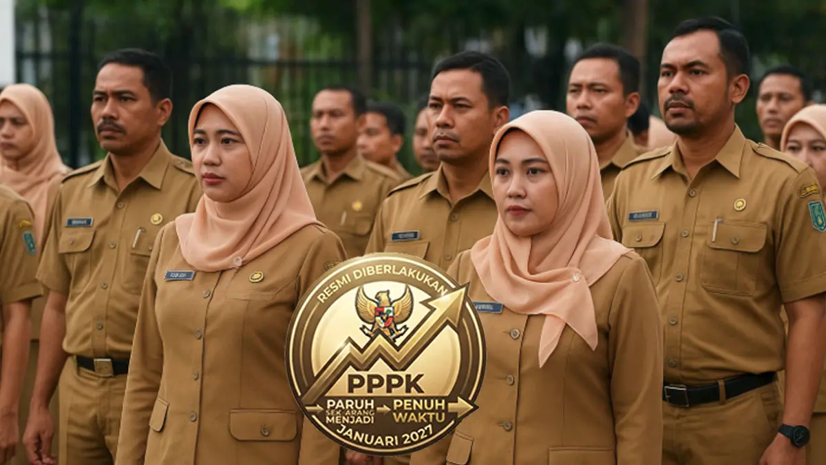 Mulai Januari 2027, PPPK Paruh Waktu Berubah Jadi PPPK Penuh Waktu, Menilik Besaran Gajinya