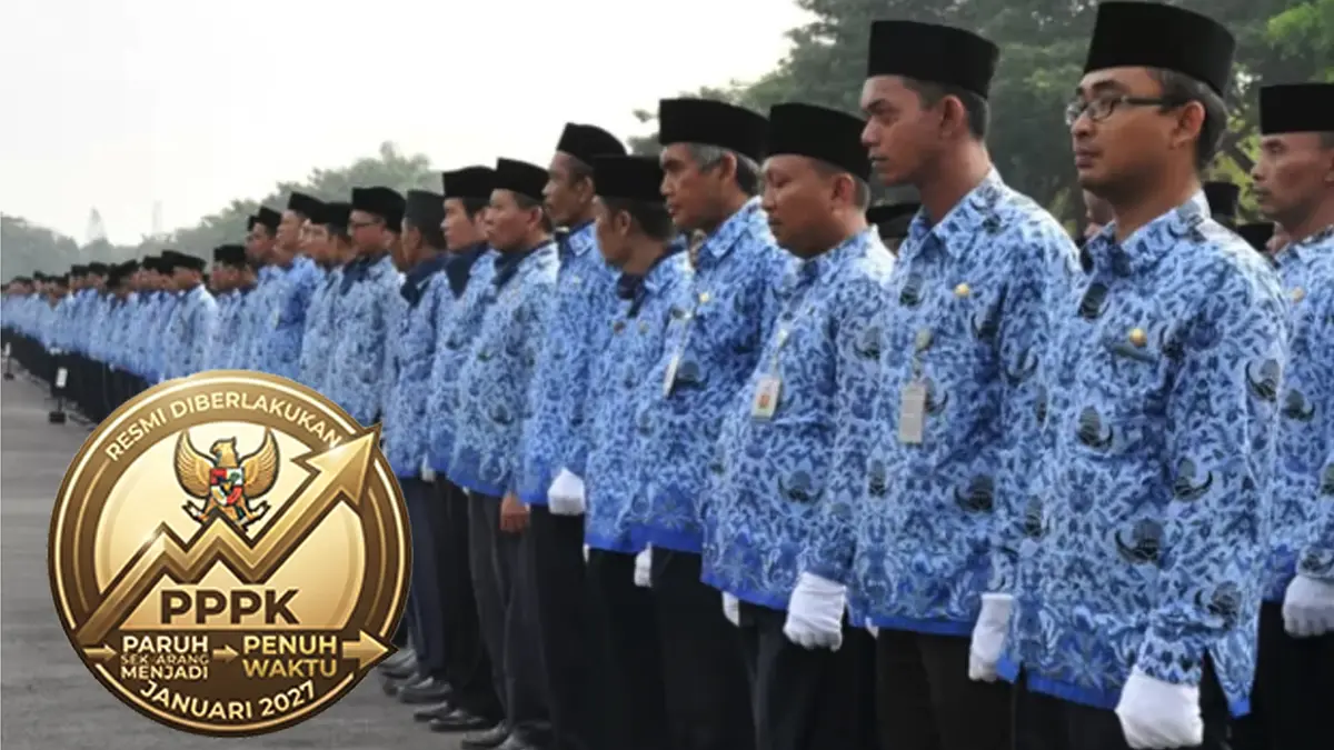 Mulai Januari 2027, PPPK Paruh Waktu Berubah Jadi PPPK Penuh Waktu, Periksa Besaran Gajinya