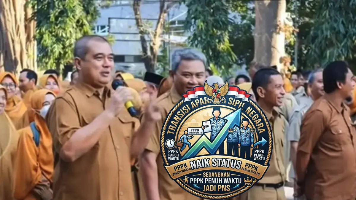 Resmi! 240 Ribu Guru PPPK Paruh Waktu Naik Status Jadi Penuh Waktu Mulai Januari 2027 Tanpa Tes Ulang