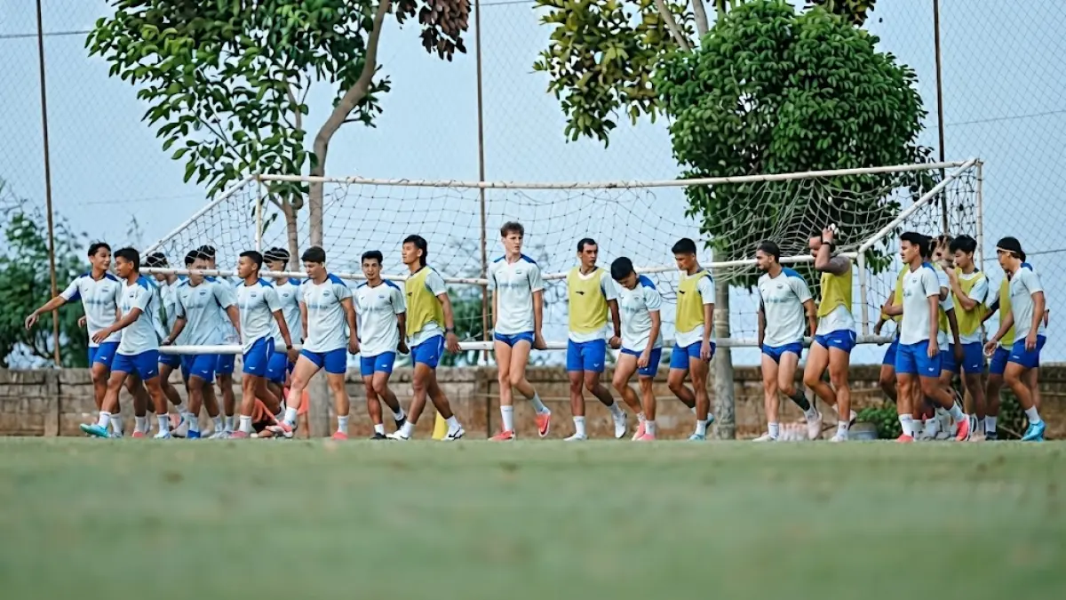 Ditengah persiapan melawan Persiku, dua pemain PSIS terpaksa harus menjalani latihan terpisah. (ist)