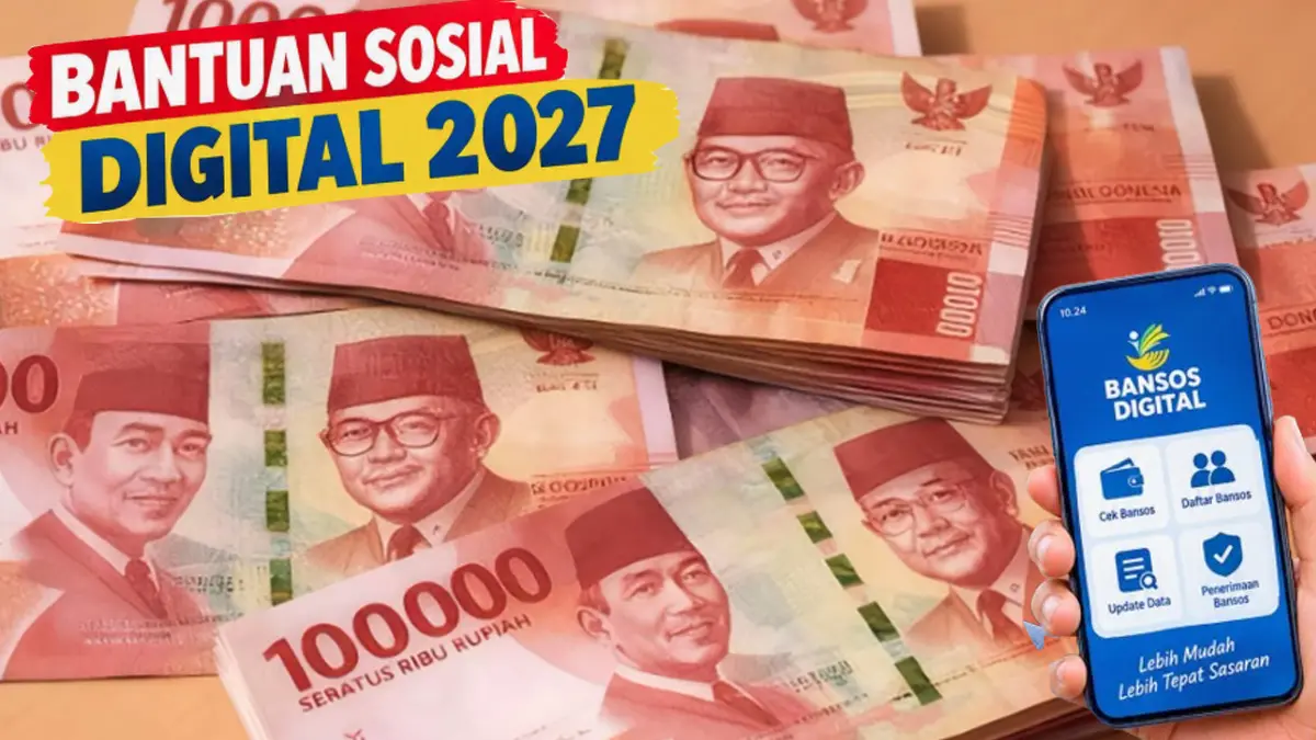 50 Juta Warga Miskin Bakal Terima Bansos cashless transfer, Pemerintah Siapkan Rekening Gratis