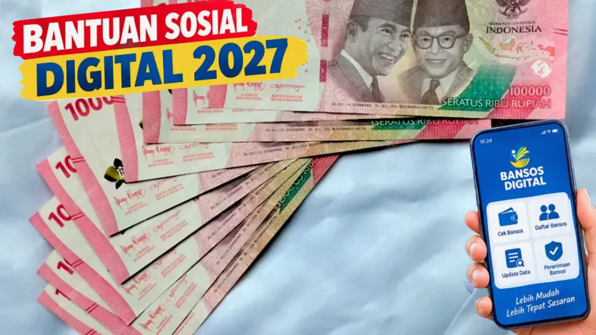 Bansos Digital 2027 (GRAFIS: FALAKH/JAWA POS RADAR SEMARANG)