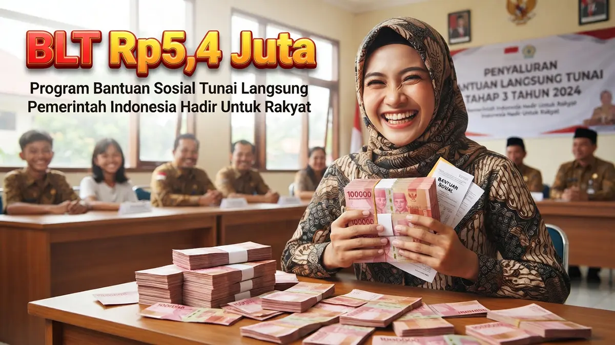Cara Daftar BLT Rp5,4 Juta: Waspada Tautan Palsu, Ini Skema Verifikasi Resmi Pemerintah (GRAFIS FALAKH/ JAWA POS RADAR SEMARANG)