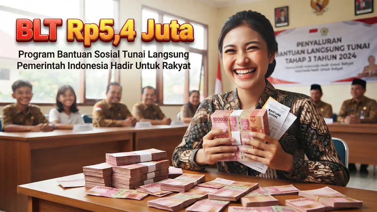 Bukan Cair Desember 2026! Ini Pengumuman Penting Luhut Soal Tanggal Uji Coba BLT Rp5,4 Juta