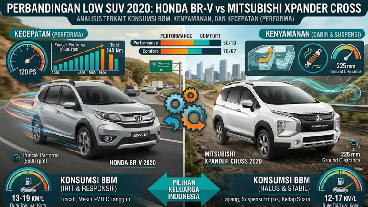 honda brv vs xpander cross