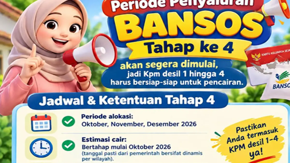 PKH tahap 4 2026 kapan cair