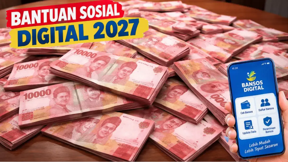 Bansos Digital 2027 (GRAFIS: FALAKH/JAWA POS RADAR SEMARANG)
