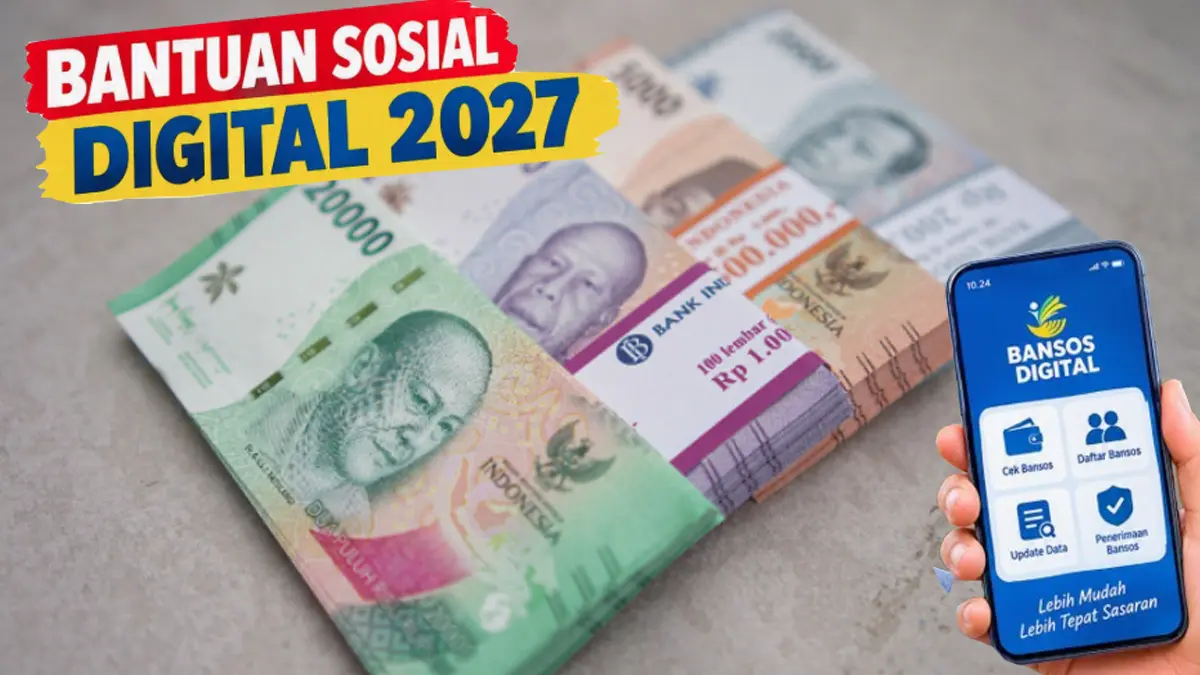 Bansos Digital 2027 (GRAFIS: FALAKH/JAWA POS RADAR SEMARANG)