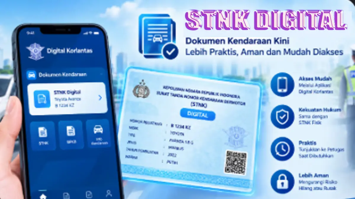 Cara membuat STNK Digital di Aplikasi Digital Korlantas Polri Terkini