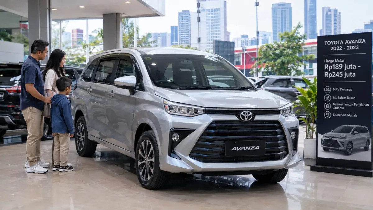 Ilustrasi: Toyota Avanza bekas tahun 2022–2023 masih ditawarkan di kisaran Rp189 juta hingga Rp245 juta pada September 2026. Harga tersebut perlu dibandingkan dengan banderol Avanza baru yang mulai Rp244 jutaan. (sls)