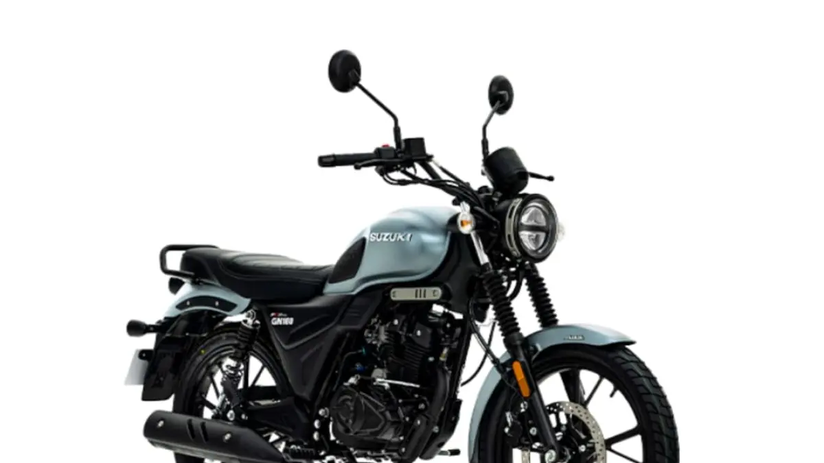 Suzuki GN160 memiliki desain maskulin dan kesan retro yang sangat kuat. ( ist)