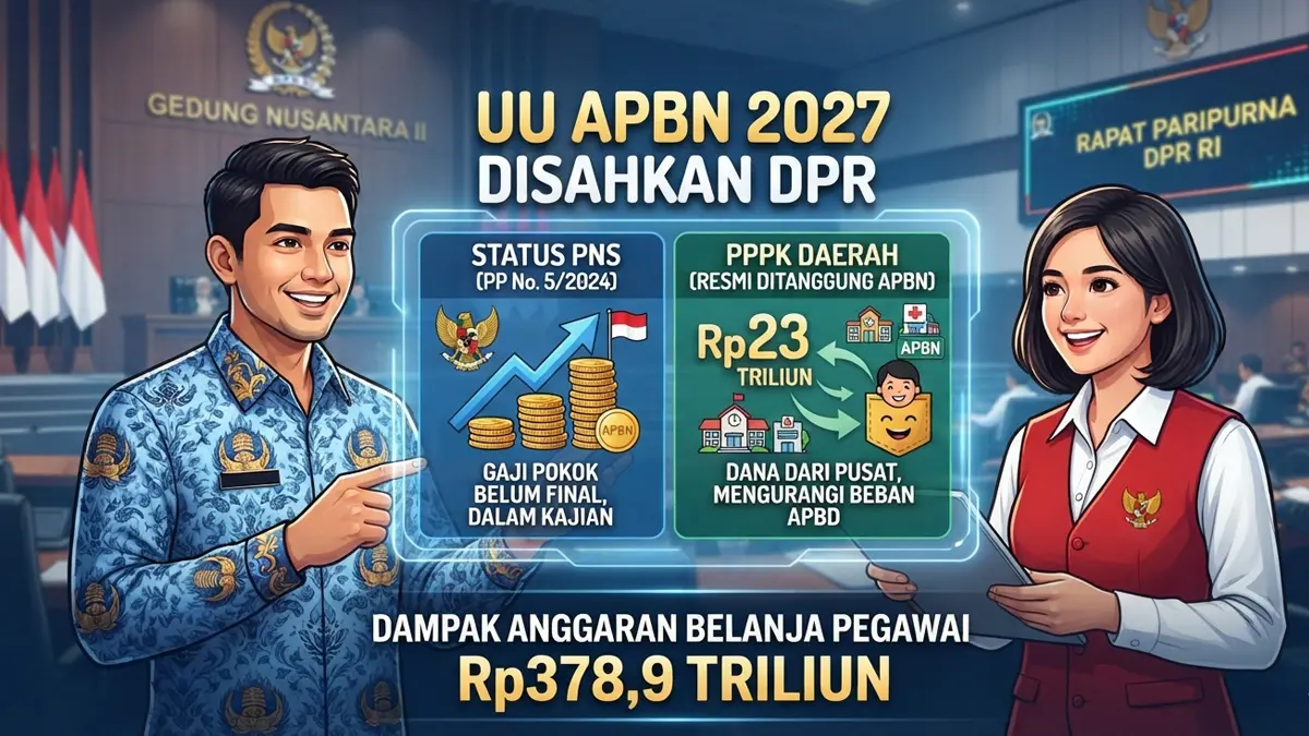 GAJI PNS, GAJI PPPK (GRAFIS: FALAKH/ RADAR SEMARANG)