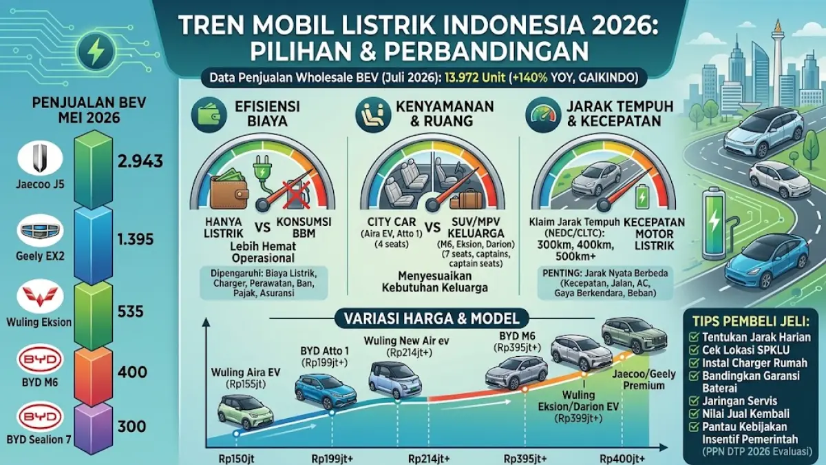 mobil listrik Indonesia 2026