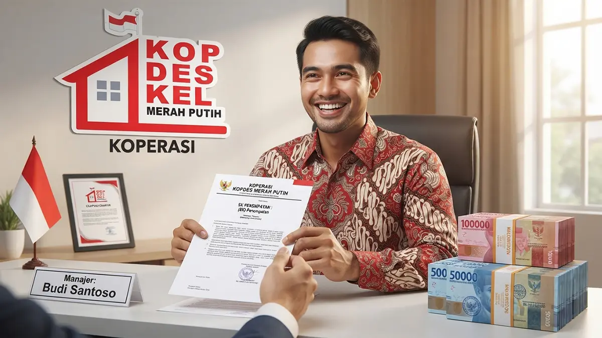 Manajer Koperasi Desa/Kelurahan Merah Putih /KDKMP. (GRAFIS: FALAKH/ JAWA POS RADAR SEMARANG)