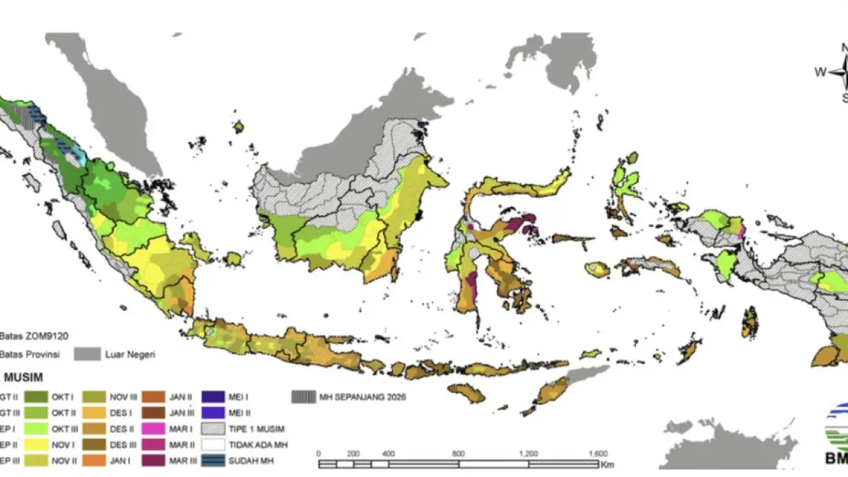 Prediksi Hujan BMKG.