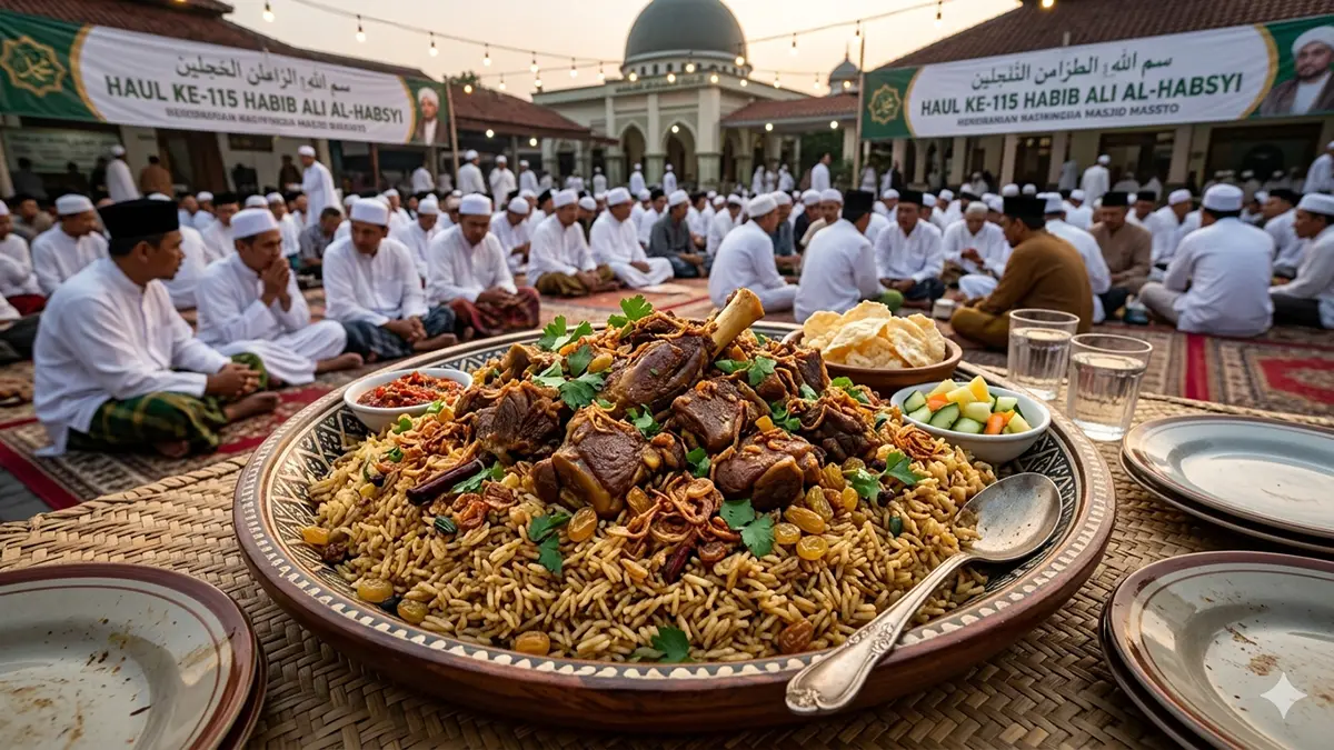 Resep Nasi Kebuli Kambing Khas Haul Solo yang Gurih, Praktis Pakai Rice Cooker