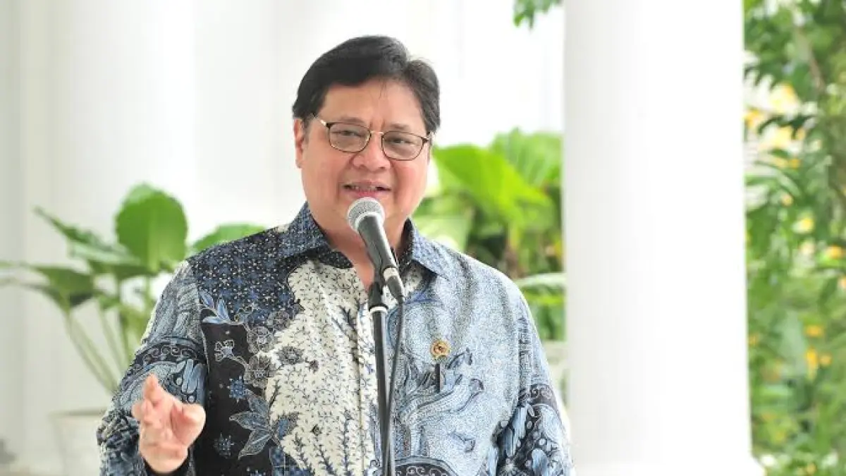 Menteri Koordinator Bidang Perekonomian Airlangga Hartarto