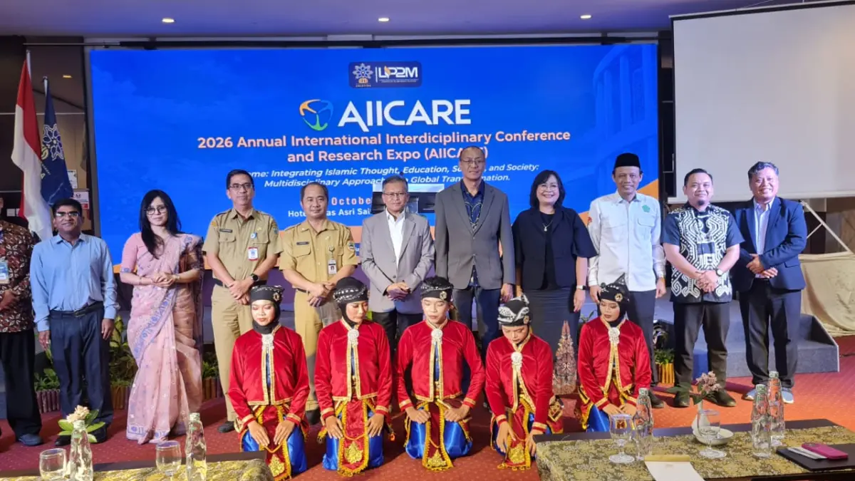 Para narasumber AIICARE yang dihelat LP2M UIN Salatiga
