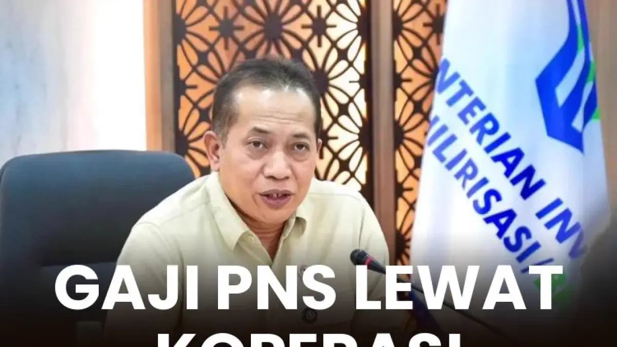 gaji PNS lewat koperasi