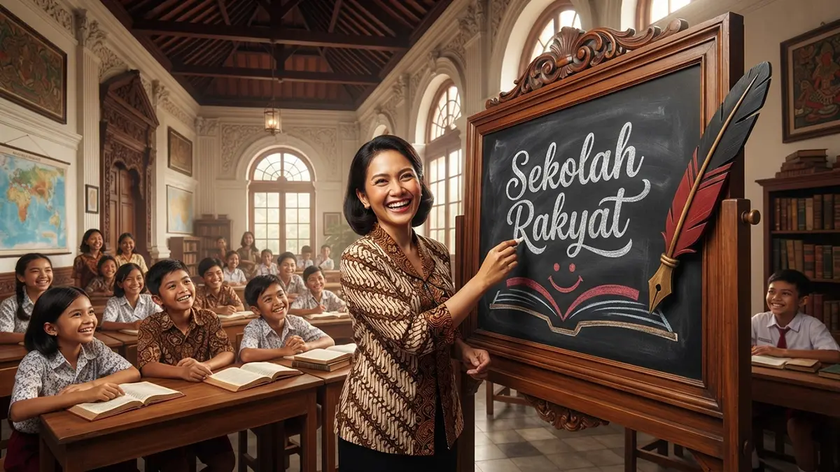 SEKOLAH RAKYAT (GRAFIS; FALAKH/RADAR SEMARANG)
