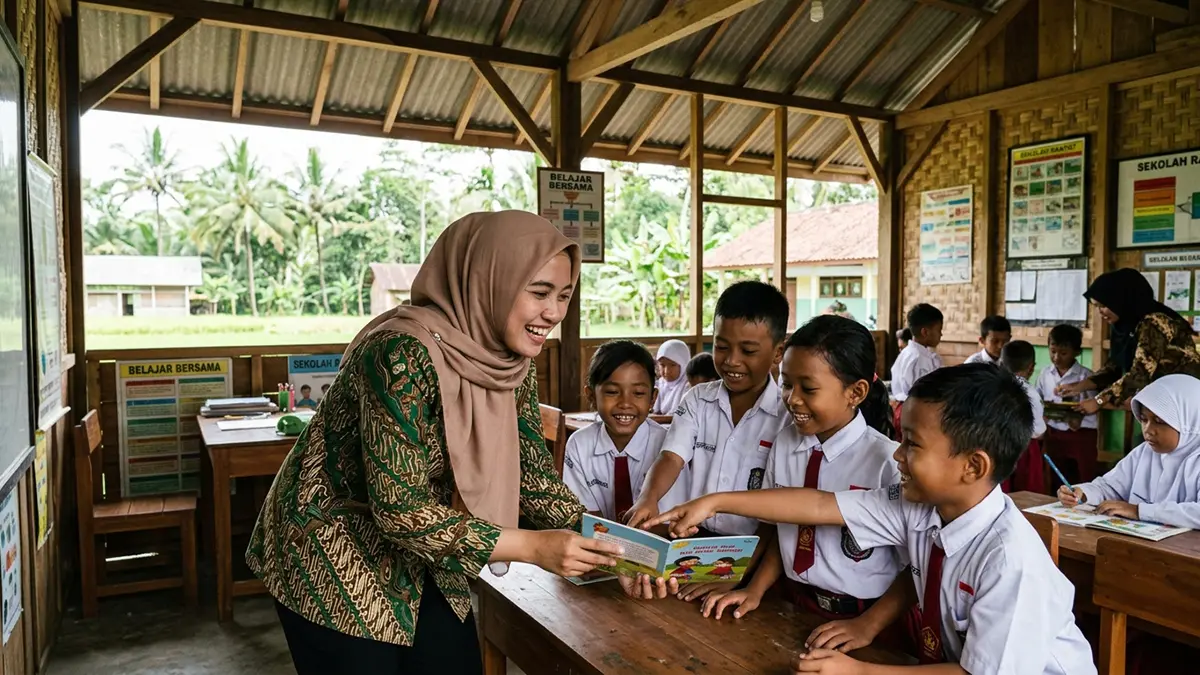 SEKOLAH RAKYAT (GRAFIS; FALAKH/RADAR SEMARANG)