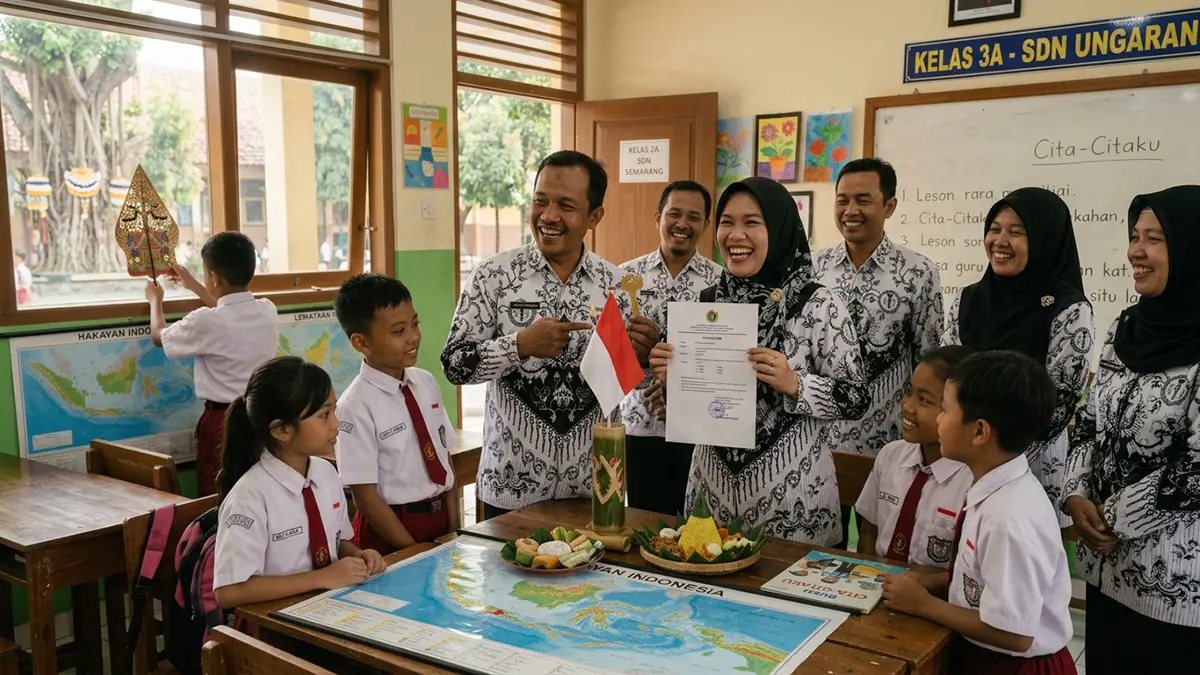 ILUSTRASI TENAGA HONORER, PPPK, PNS (GRAFIS: FALAKH/RADAR SEMARANG)