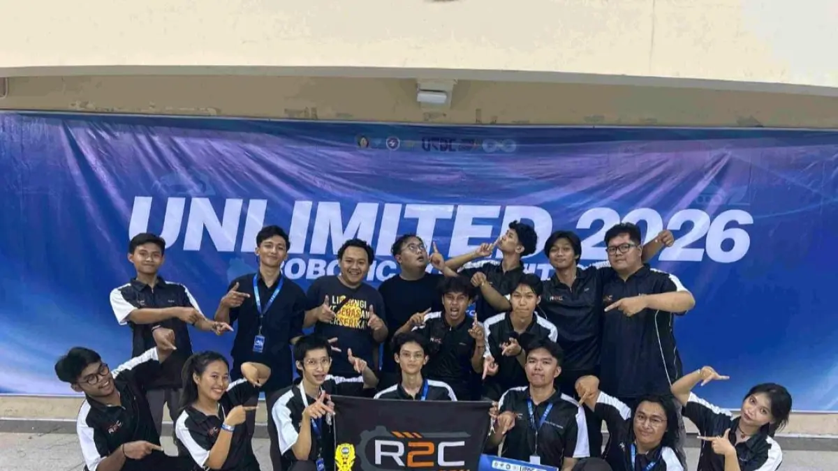 Hebat, Robot SAR UKSW Tembus Rintangan, Sabet Juara 1 UNLIMITED 2026