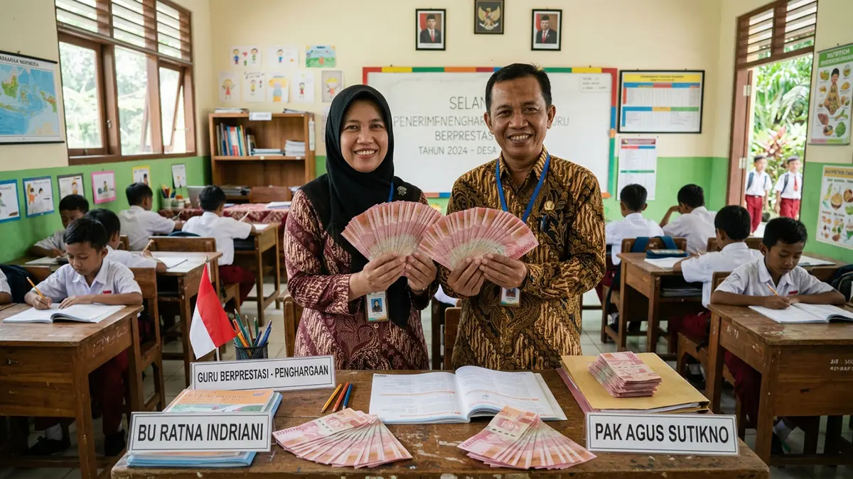 Tunjangan Profesi Guru (TPG) SKTP 2026 Cair Bapak Ibu Guru Bahagia (GRAFIS: FALAKH/RADAR SEMARANG)