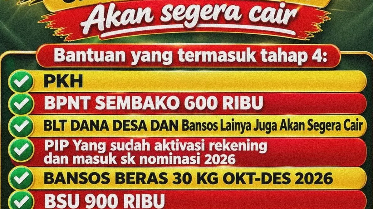 Bansos PKH Tahap IV 2026: Cara Cek Penerima dan Status Penyaluran Terbaru