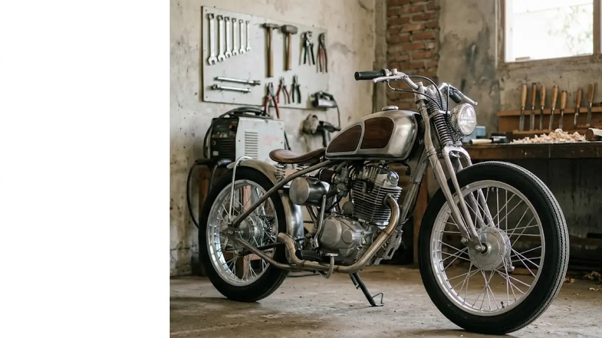 Pelor Angin, Motor Kustom dari Madura yang Siap Tampil di Jepang