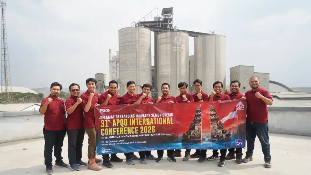 Bawa Inovasi ke Kancah Global, Tiga Tim Semen Gresik Siap Bersaing di APQO 2026