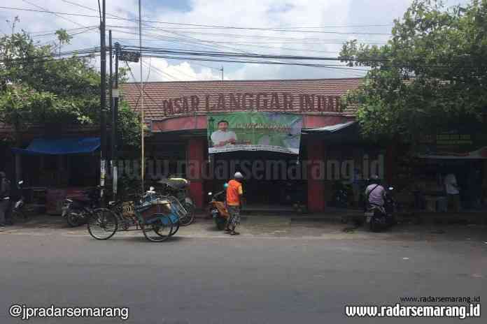 Pasar Langgar, salahsatu pasar tradisional yang akan direvitalisasi oleh Pemkot Semarang di tahun ini. (Eko Wahyu Budiyanto/Jawa Pos Radar Semarang)