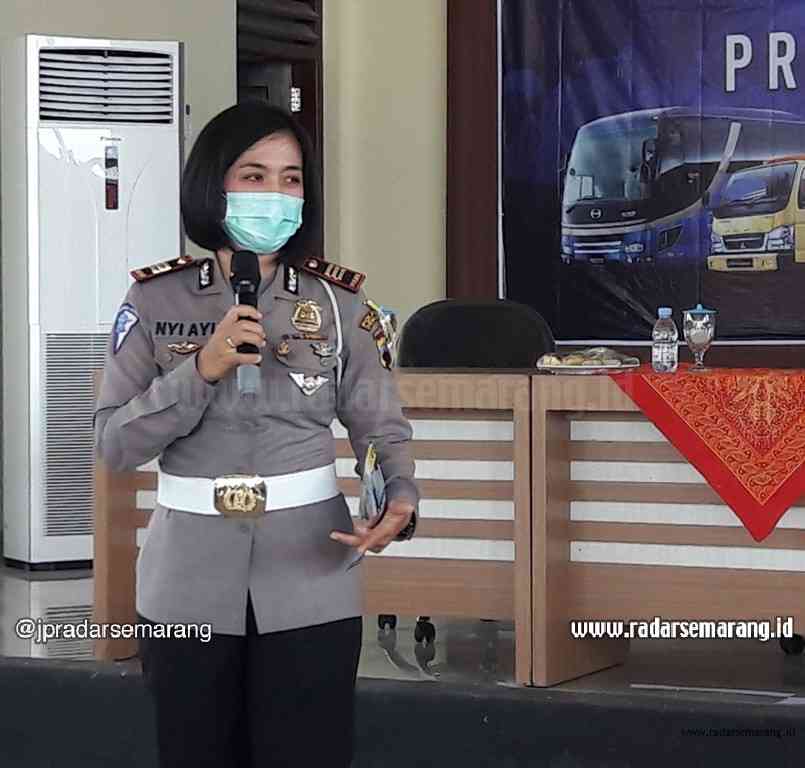 AKP Nyi Ayu Fitria Facha SH. (Wahib Pribadi/Jawa Pos Radar Semarang)