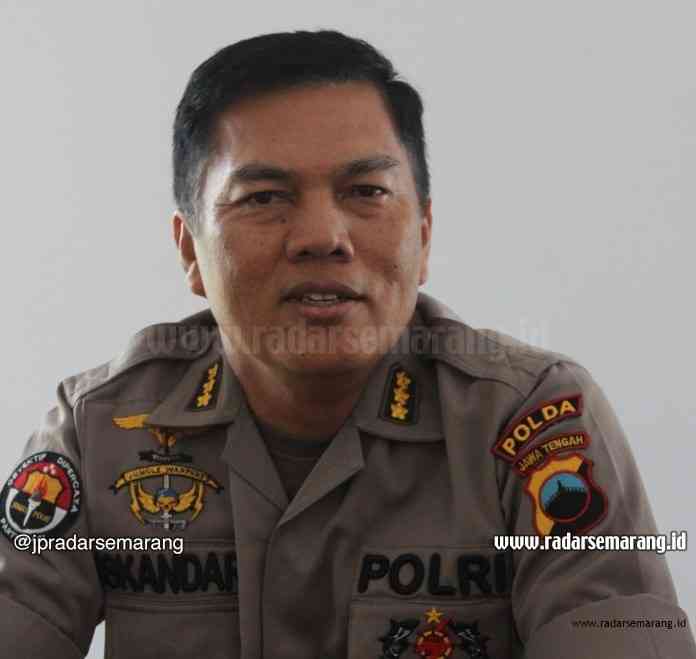 Kombes Pol Iskandar Fitriana Sutisna, Kabid Humas Polda Jawa Tengah.