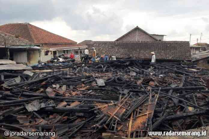 Rumah korban yang rata dengan tanah karena musibah kebakaran. (Istimewa)