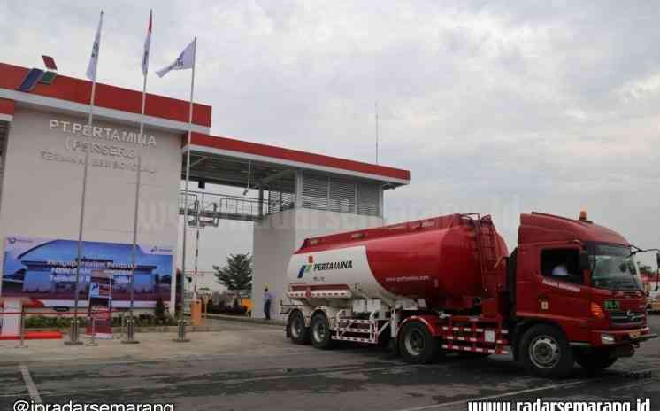Para pekerja Pertamina yang tergabung dalam Serikat Pekerja Pertamina Persada IV wilayah Jawa Tengah dan DI Jogjakarta menyatakan sikap menolak hasil keputusan RUPS. (Istimewa)